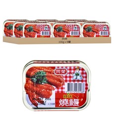 同榮 辣味燒鰻易開罐 (100g/罐) - 香辣夠味 佐餐下酒首選, 9罐