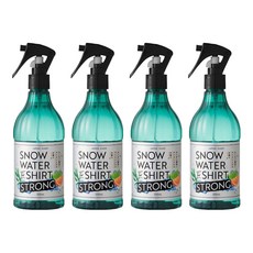 DAILY AROMA JAPAN snow water強效衣物涼感消臭噴霧 柑橘, 350ml, 4瓶
