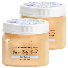 BOUQUET GARNI 身體磨砂膏 Set 2罐 嬰兒爽身粉, 500g