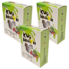 KUO HEALTH 郭老師 純手工無添加寶寶蔬果義大利麵 動物麵, 150g, 百分百原汁蔬果製作, Q彈口感手指食物, 3盒