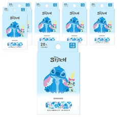 ONEDER 旺達棉品 星際寶貝史迪奇系列貼繃, 20片, 6盒