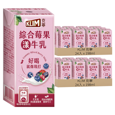 KLIM 克寧 綜合莓果漾牛乳, 198ml, 48入