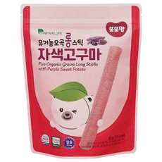 DDODDOmam 聰明媽媽 如意金箍米棒 8個月以上適用, 五穀紫薯, 30g, 1包