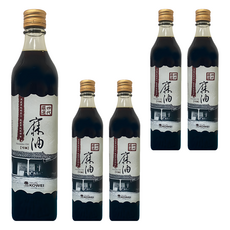 KOWEI 可味 嚴選麻油 520ml 台灣產, 5瓶