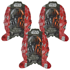 MAD BEAUTY 星際大戰系列 銀河帝國軍 鈦戰機駕駛員 專為男性打造的保濕面膜 含椰子萃取物, 25ml, 3片