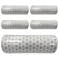 SHIMOYAMA 印花風吸油去汙拋棄式不織布抹布 麻葉紋, 30張, 5捲