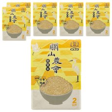 關山農會 胚芽米 台東關山產, 2kg, 6包