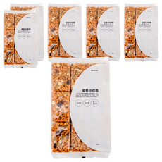 HOLA 和樂家居 黑糖沙琪瑪 葡萄堅果 30 x 4 x 18cm 9個, 360g, 6袋