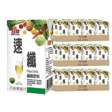 RICO 紅牌 速纖 Fiber Drink纖維飲料, 250ml, 72入