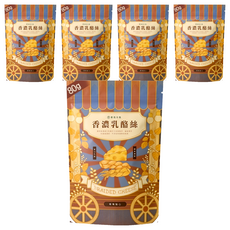 菓青市集 香濃乳酪絲 80g 嚴選乳酪手工拉絲 豐富天然鈣質與維生素A, 5包