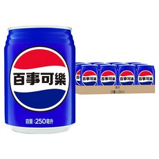 PEPSI 百事可樂, 250ml, 24罐