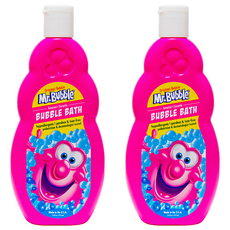 Mr. Bubble 泡泡浴，低過敏性，不含對羥基苯甲酸酯且無淚配方，經兒科醫生和皮膚科醫生測試, 473ml, 2瓶