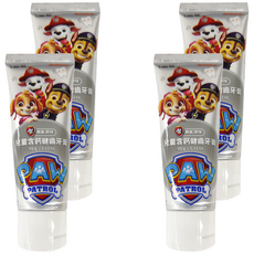 Lab52 齒妍堂 汪汪隊立大功兒童含鈣健齒牙膏 無氟原味 60g 4條