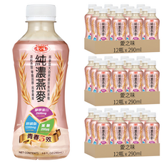 愛之味 純濃燕麥 膠原蛋白青春三效, 290ml, 36瓶