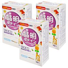 RISAL 小兒利撒爾 葉黃素乖寶寶凍 75倍濃縮黑醋栗晶 均衡蔬果纖維 5mg葉黃素+玉米黃素, 10包, 15g, 3盒