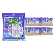 室翲香 香氛條 10條入包裝 抽屜/衣裝箱用, 薰衣草, 180g, 24包