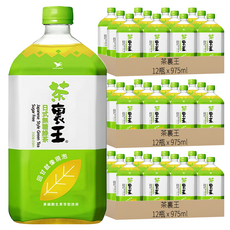 茶裏王 日式無糖綠茶, 975ml, 36瓶