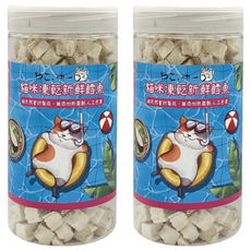 Neko 吶一口 貓咪凍乾 3個月以上, 新鮮鱈魚, 80g, 2罐