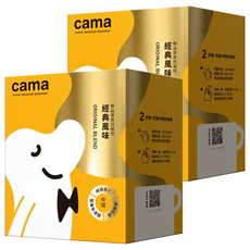 cama cafe 濾掛式咖啡 經典風味 中焙, 8g, 8包, 2盒