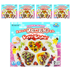 Kracie 葵緹亞 知育菓子 DIY鬆餅小達人, 5個, 色素糖粉 7包