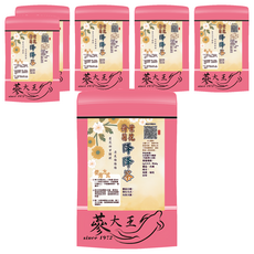 蔘大王 荷葉菊花降降茶包 清爽解膩 無咖啡因, 6g, 10包, 6袋