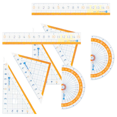小四件字大尺組, SK-7885, 2組
