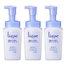 Liese 莉婕 快速直髮慕絲, 220ml, 3罐