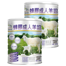 易而善 蜂膠成人羊奶粉, 800g, 2罐