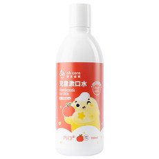 oh care 歐克威爾 兒童漱口水 蘋果, 350ml, 1瓶