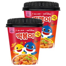 TAEKYUNG 泰耕 Baby Shark 炒年糕杯 甜辣味 2個 116g 韓國進口