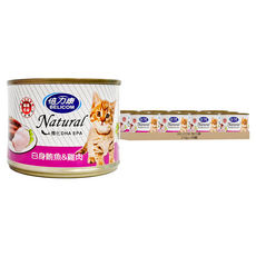 BELICOM 倍力康 化毛貓罐 白身鮪魚與雞肉風味, 白身鮪魚 + 雞肉, 170g, 48罐