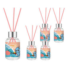 COCODOR 珂珂朵爾 CoCo TEA系列擴香瓶, 蜜桃, 100ml, 5瓶