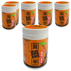 MR.JOHNSON 強森先生 薑黃口含錠 檸檬+薑黃, 70g, 6罐