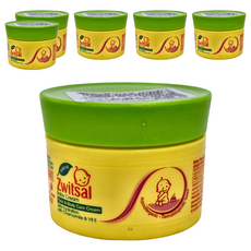 Zwitsal 嬰兒臉部身體霜, 50g, 6罐