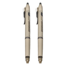 PILOT 百樂 FRIXION 魔擦筆, 筆尖穩定, 靜音按鍵, 霧白, 2支