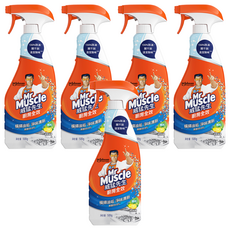 威猛先生廚房全效噴槍瓶 清爽檸檬, 超強效配方融油No.1, 500g, 5瓶