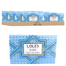 LOLE'S 土耳其經典嫩膚浴皂, 150g, 8個