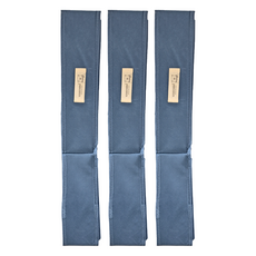 GOZENBO 御膳坊 6格襪子收納盒 7L, 輕丹寧, 3個