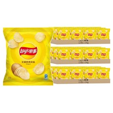 Lay's 樂事 洋芋片 美國經典原味, 34g, 36包
