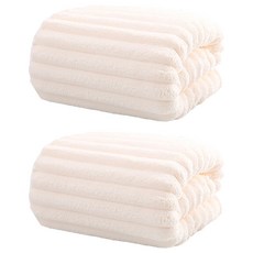 糖果絨浴巾 140 x 70cm 黃色 柔軟吸水 親膚舒適 居家旅行必備, 2條