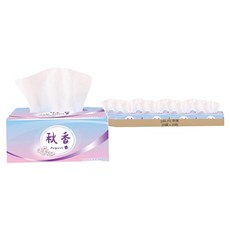 秋香 抽取式衛生紙 100張, 10包, 16袋