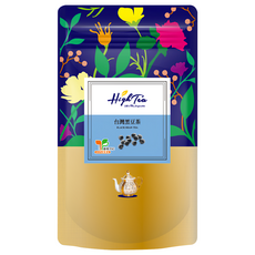 High Tea 伂橙台灣黑豆茶 無咖啡因三角茶包 慈悅潔淨標章驗證, 10g, 12包, 1袋