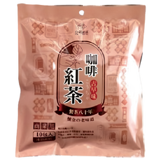 永發茗茶 咖啡紅茶 製茶八十年 懷念的老味道 400g±5% 風行台灣八十年, 40g, 10包, 1袋