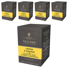 TAYLORS 泰勒茶 檸檬香橘風味茶 50公克 (20包), 2.5g, 5盒