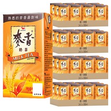 統一 麥香奶茶 300ml - 經典國民飲品，大麥風味, 96入