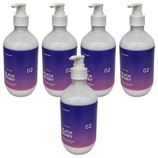 JUL7ME 黑莓香水潤髮乳 pH 5.0±0.5 含有超過90%的天然成分, 500ml, 5瓶