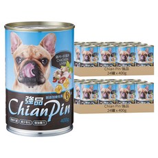 Chian Pin 強品 犬餐罐, 肝 + 雞肉, 400g, 48罐