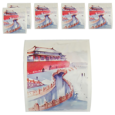 CARD LOVER 信的戀人 全世界路過 和紙膠帶 40mm x 5m, 中國, 6個