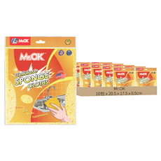 Mr.OK 纖維素海綿抹布, 10包