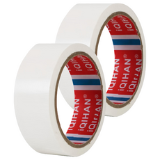 DADA 高黏度強力布膠帶 40mmx20m 白色 用於黏貼或固定東西, 2個